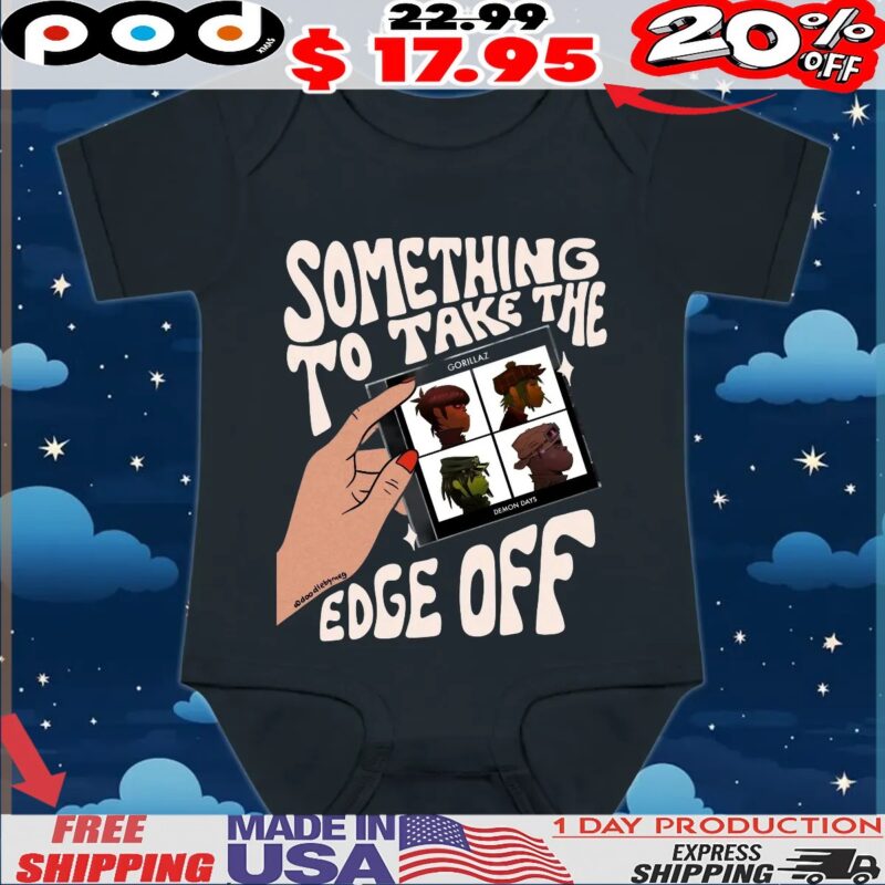 Gorillaz Demon Days Something To Take The Edge Off T Shirt