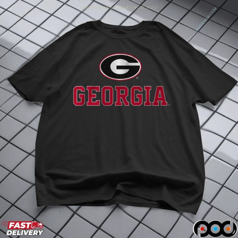 Georgia Bulldogs Primary Logo 2025 T Shirt
