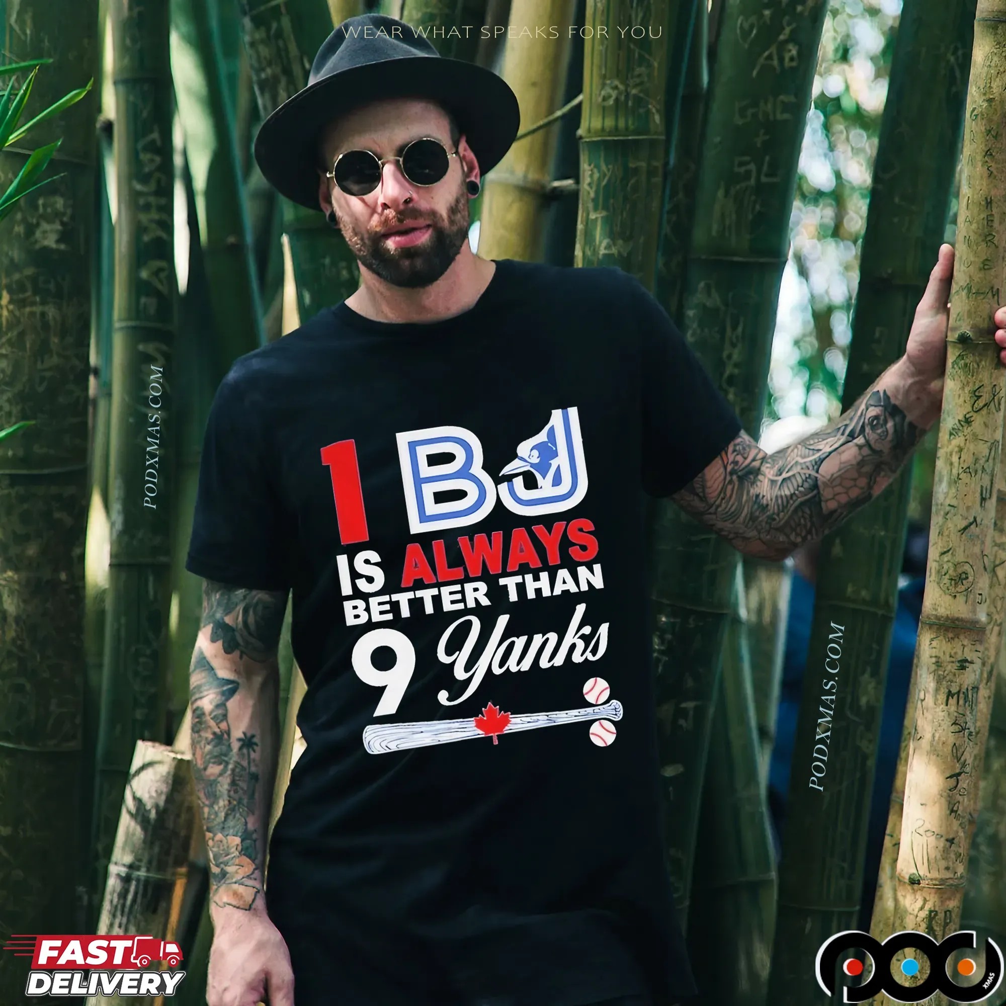 1 BJ Is Always Better Than 9 Yanks Toronto Blue Jays T Shirt