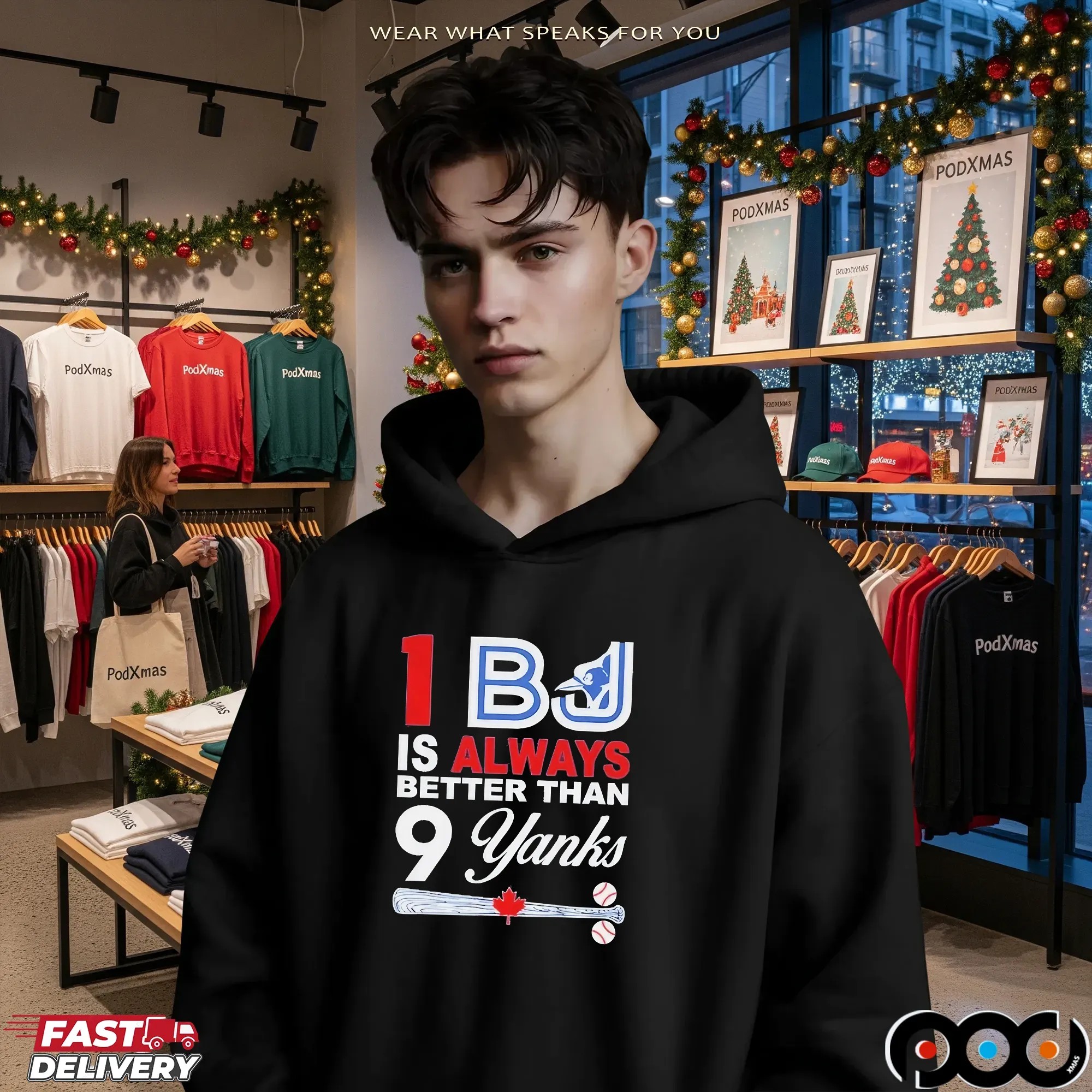1 BJ Is Always Better Than 9 Yanks Toronto Blue Jays T Shirt