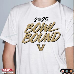 2025 Vanderbilt Commodores Football Bowl Bound T Shirt