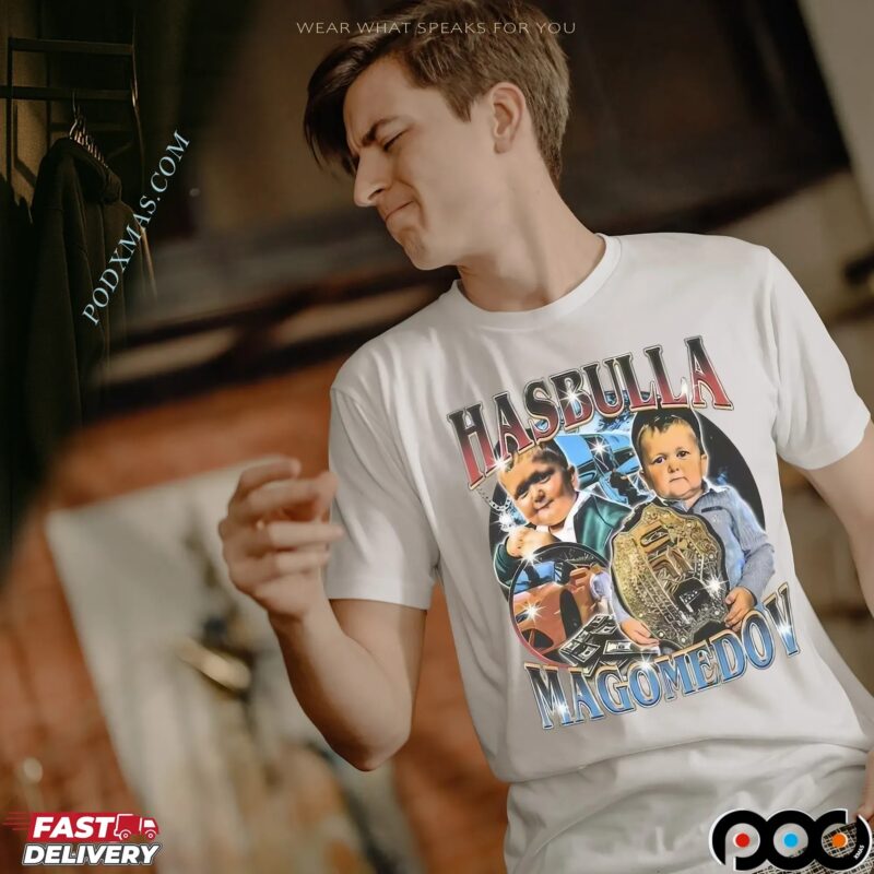 Brian Burns Wearing Hasbulla Magomedov T Shirt Brian Burns Wearing Hasbulla Magomedov T Shirt