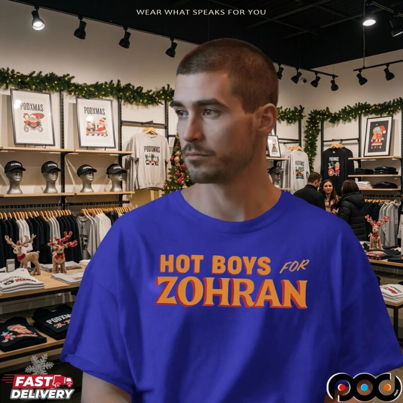 Hot Boys For Zohran Parody T Shirt