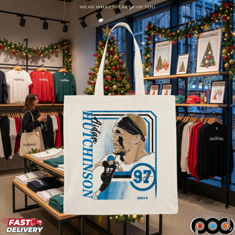 Aidan Hutchinson Detroit Collage Frame T Shirt Aidan Hutchinson Detroit Collage Frame T Shirt