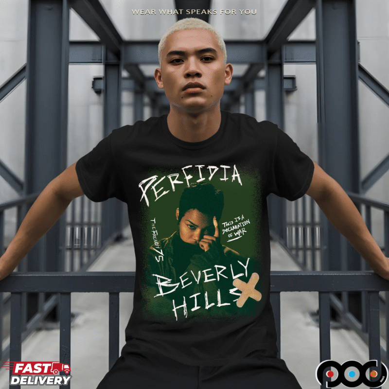 Teyana Taylor Perfidia Beverly Hills Large Print T Shirt