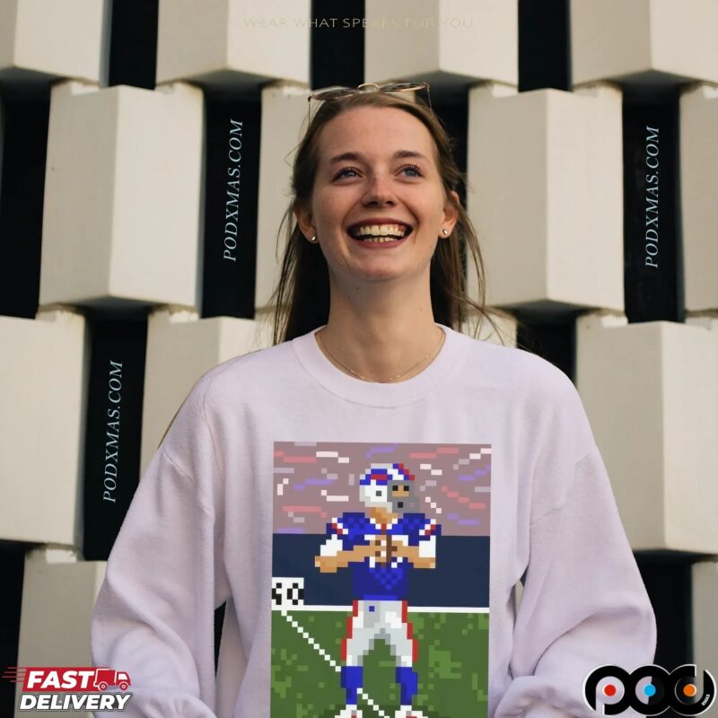 Josh Allen Game Pixel T Shirt
