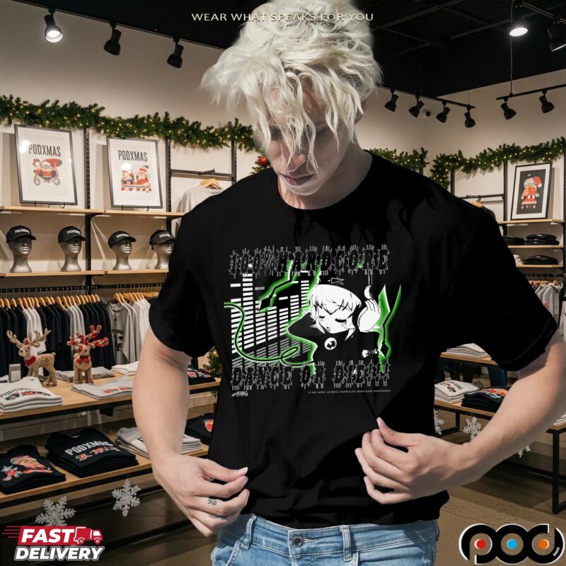 HARDCORE Dance or Die Gabber Biohazard Ravecore T Shirt