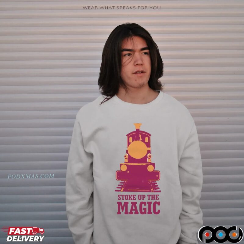 Magic Railroad Stoke Up The Magic Graphic T Shirt