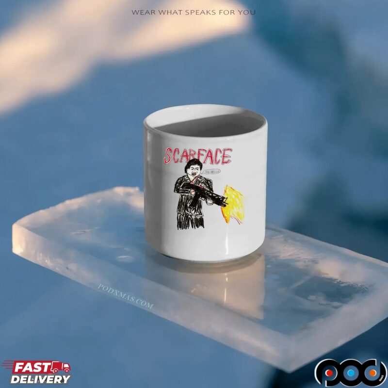 Scarface Tony Montana Say Hello To My Little Friend T Shirt Scarface Tony Montana Say Hello To My Little Friend T Shirt