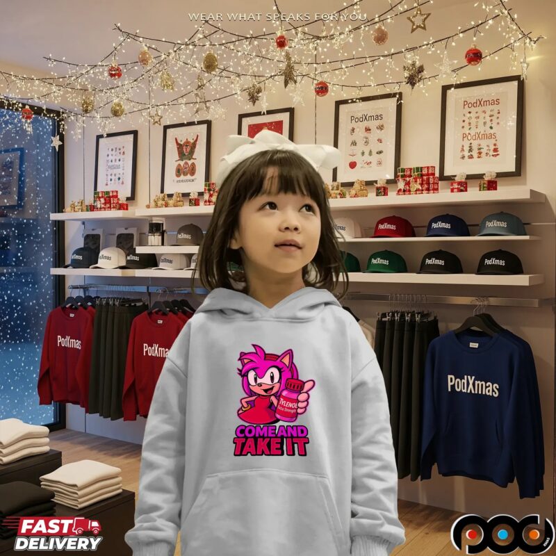 Amy Rose Tylenol Come and Take It Sonic Parody T Shirt Amy Rose Tylenol Come and Take It Sonic Parody T Shirt