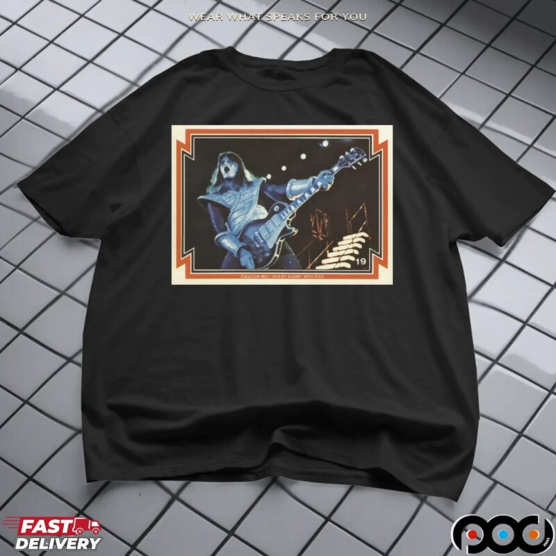 RIP Ace Frehley 1978 Trading Card T Shirt RIP Ace Frehley 1978 Trading Card T Shirt