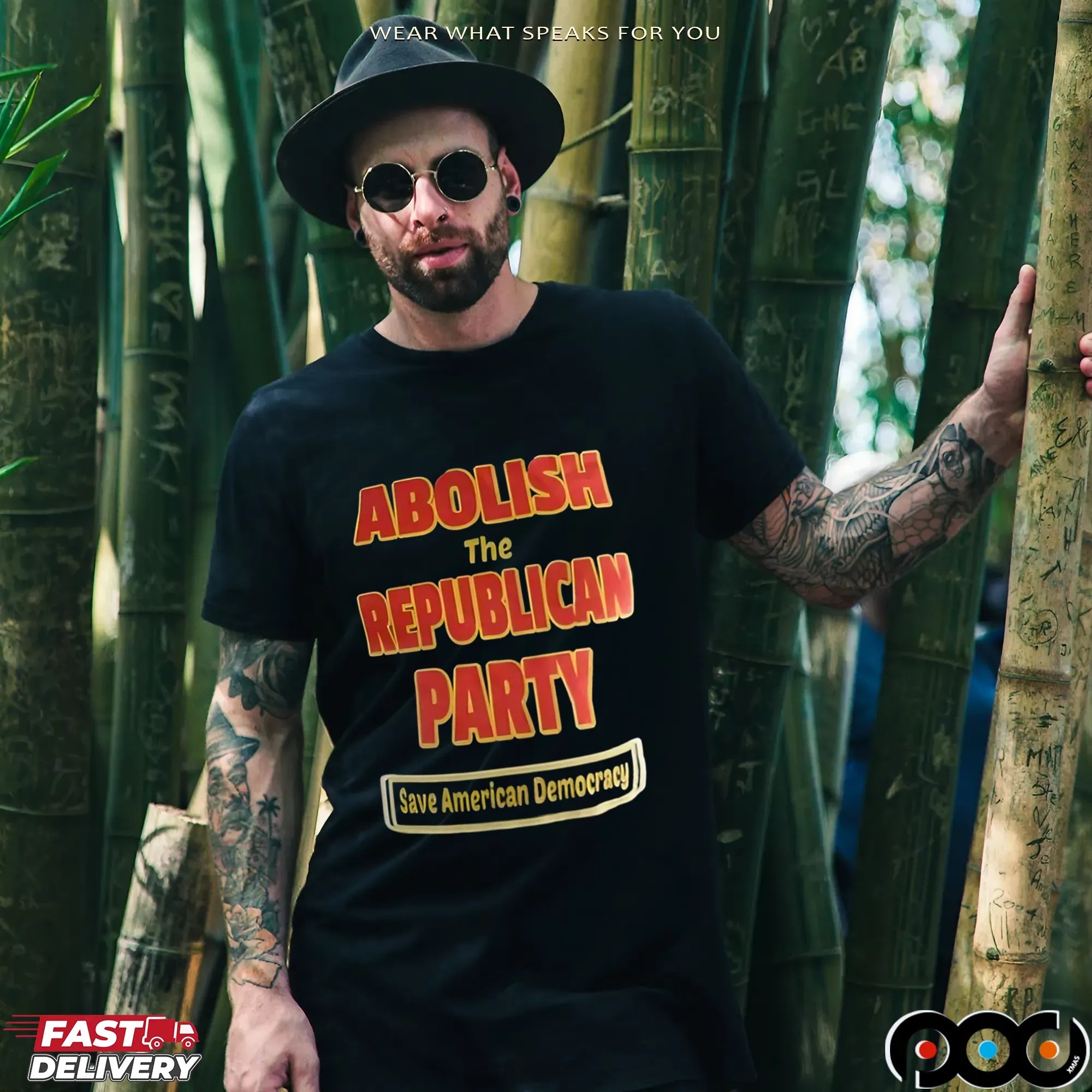 Abolish The Republican Party Save American Democracy T Shirt