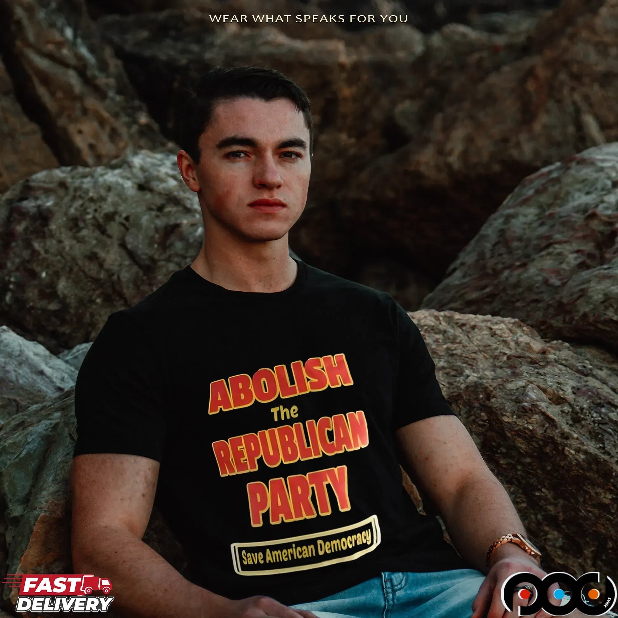 Abolish The Republican Party Save American Democracy T Shirt