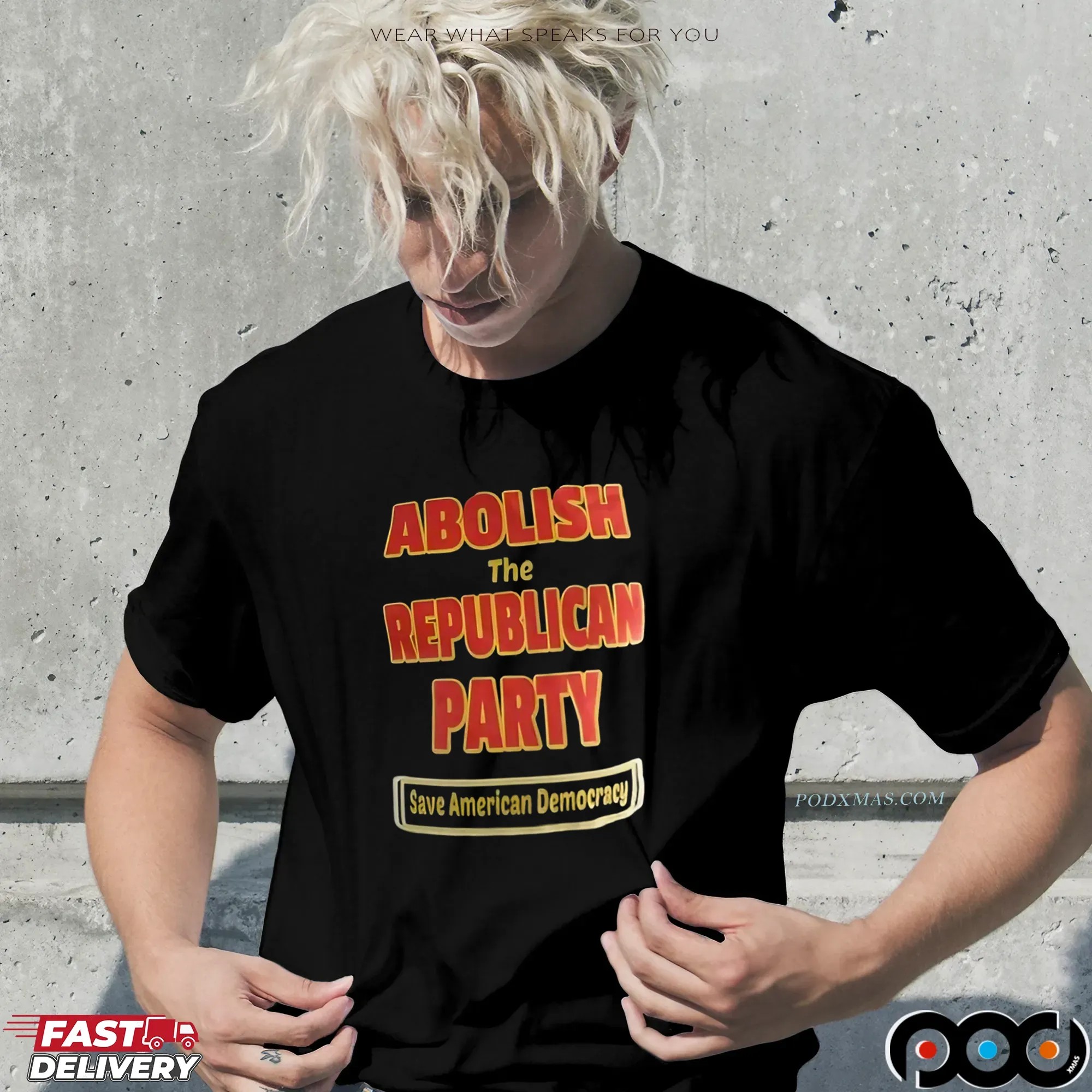 Abolish The Republican Party Save American Democracy T Shirt