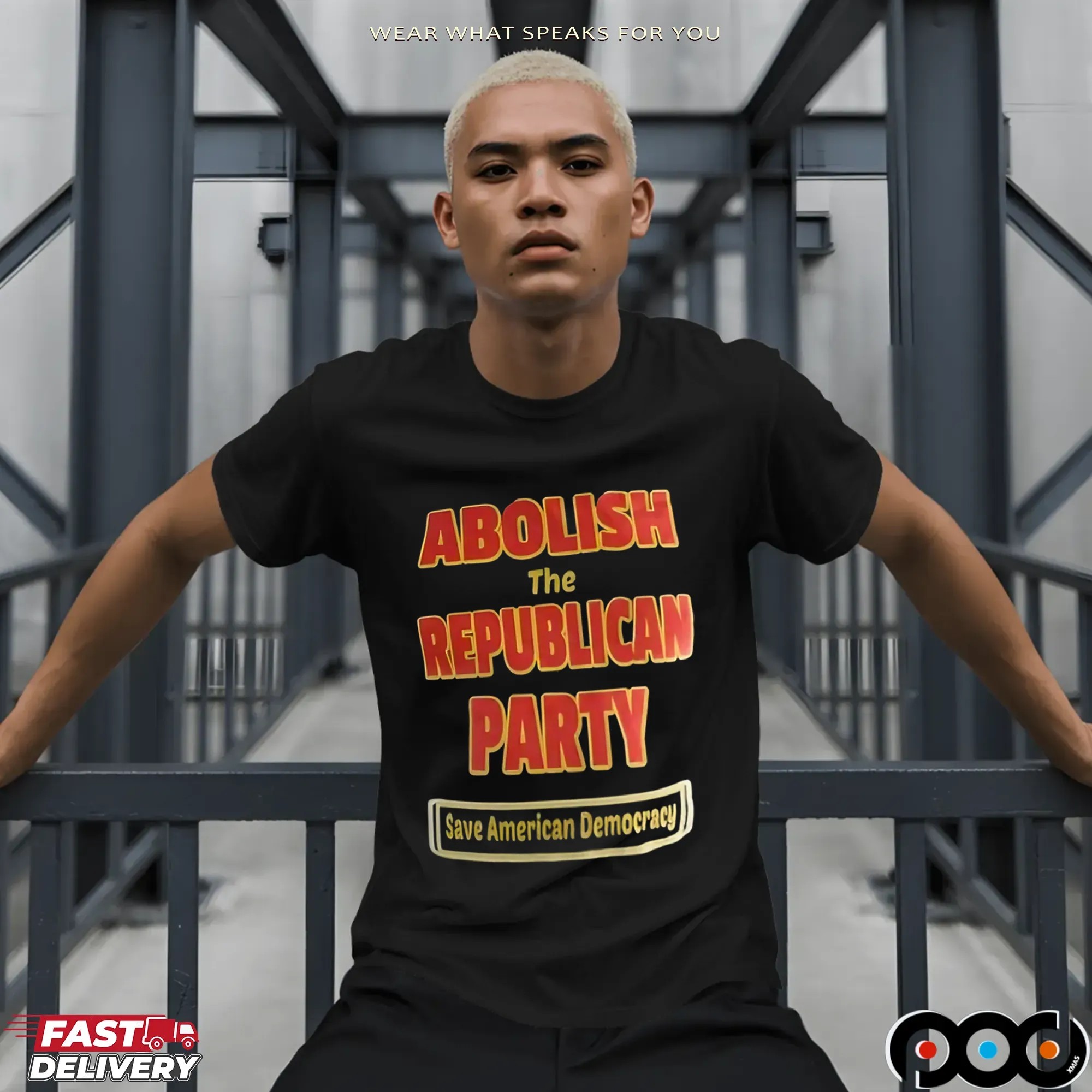 Abolish The Republican Party Save American Democracy T Shirt