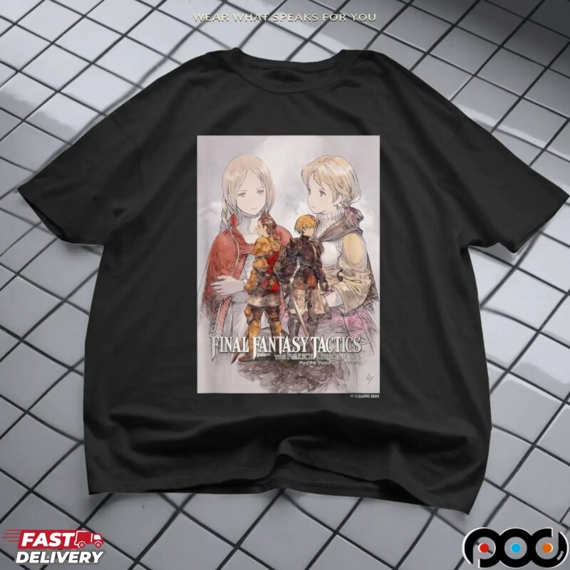 Final Fantasy Tactics The Ivalice Chronicles Key Visual Poster T Shirt