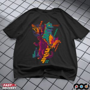 Alamo Drafthouse Godzilla In Color Graphic T Shirt