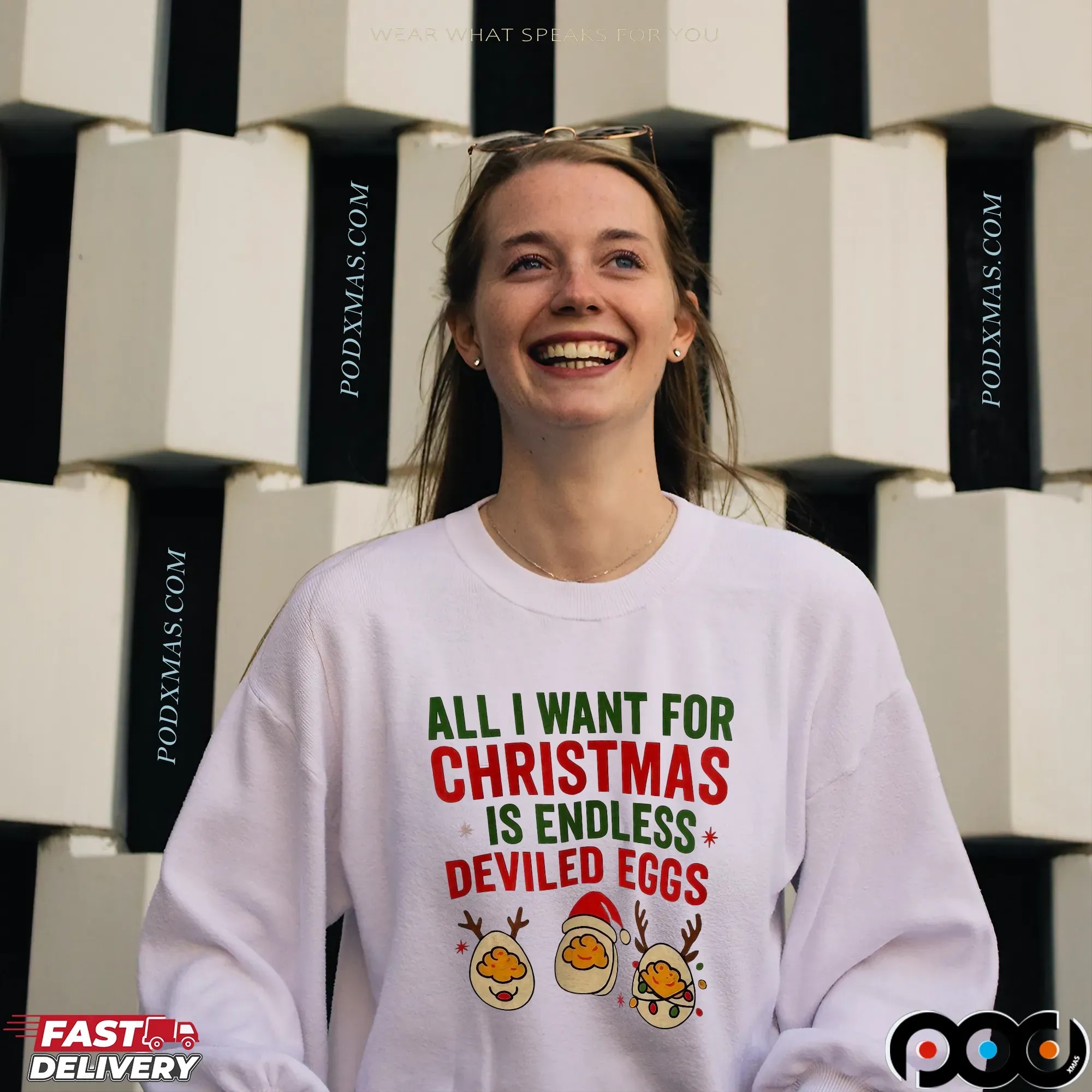 All I Want For Christmas Is Endless Deviled Eggs T Shirt