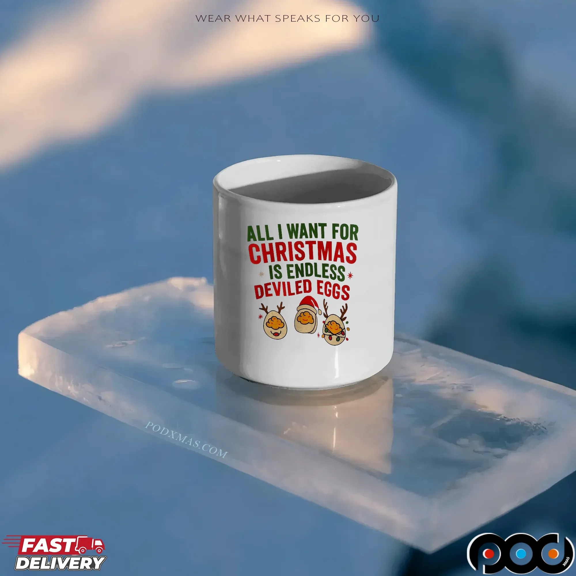 All I Want For Christmas Is Endless Deviled Eggs T Shirt