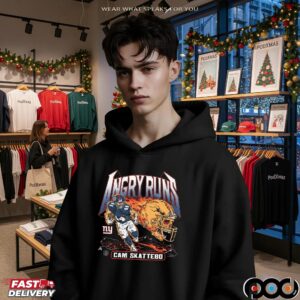 Angry Runs New York Giants Cam Skattebo 2025 T Shirt