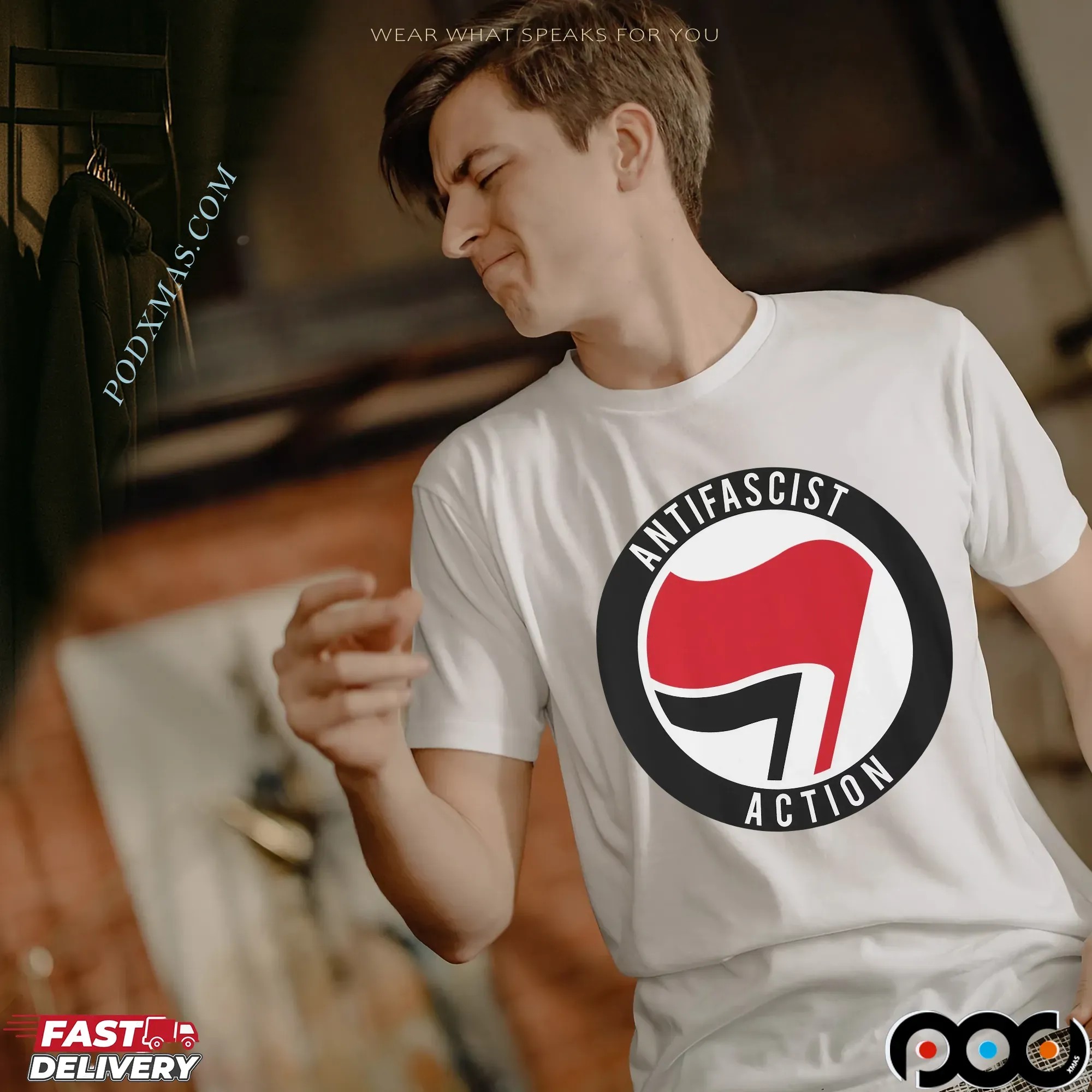Antifascist Action Unisex T Shirt