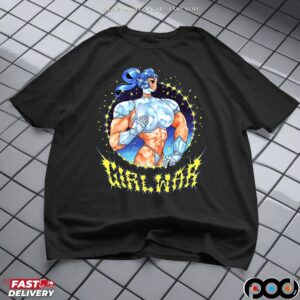 Armored Beef Muscle Girl War Anime T Shirt