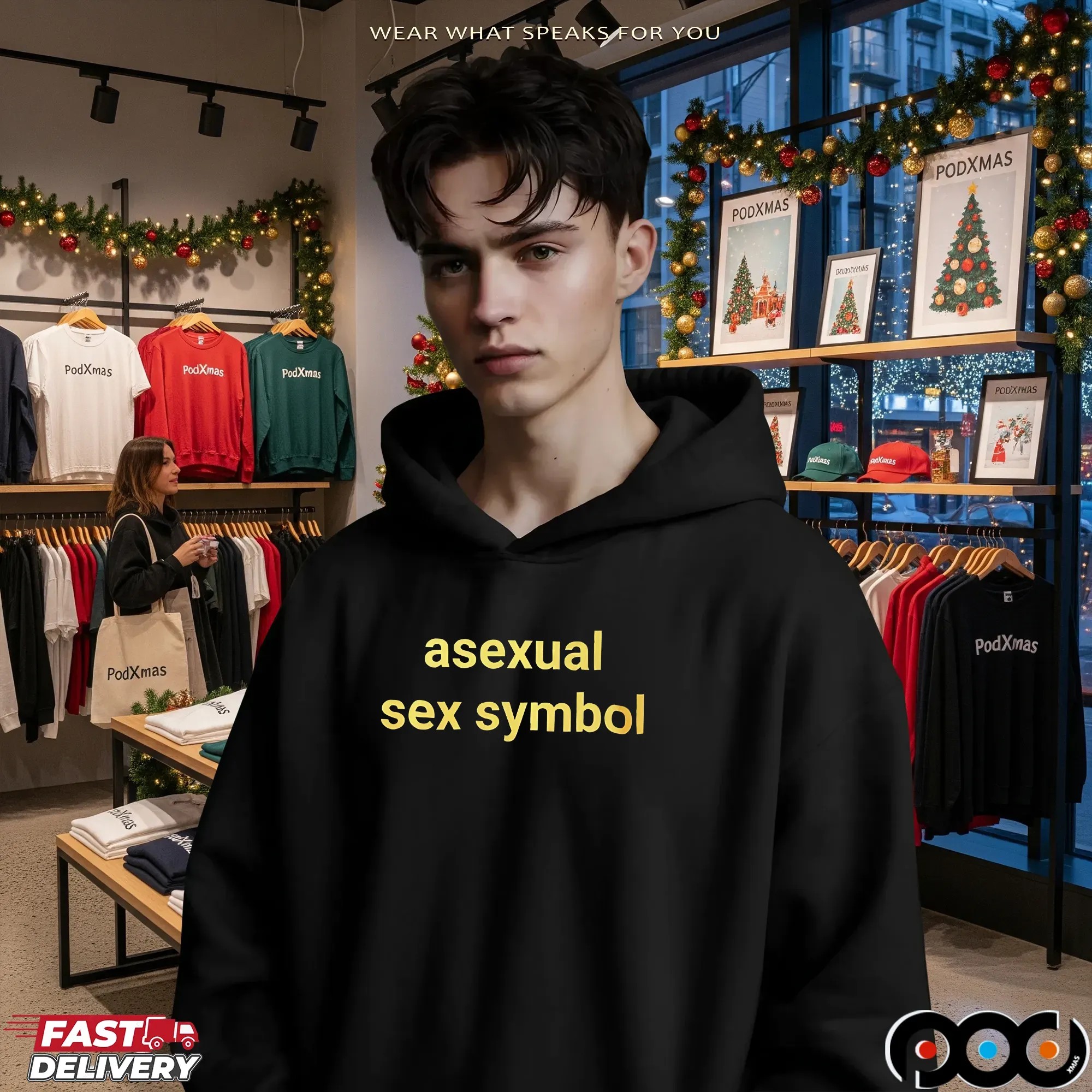 Asexual Sex Symbol T-shirt
