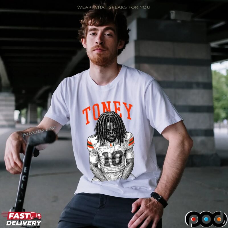 Malachi Toney Miami Hurricanes Football Gabos T Shirt Malachi Toney Miami Hurricanes Football Gabos T Shirt