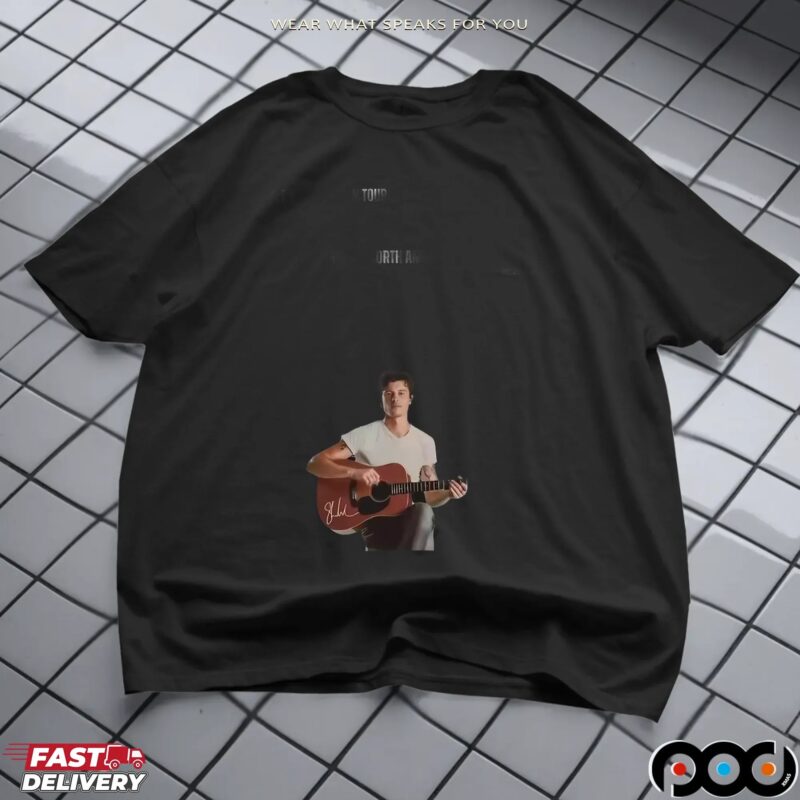 Shawn Mendes On the Road Again Tour 2025 T Shirt_2