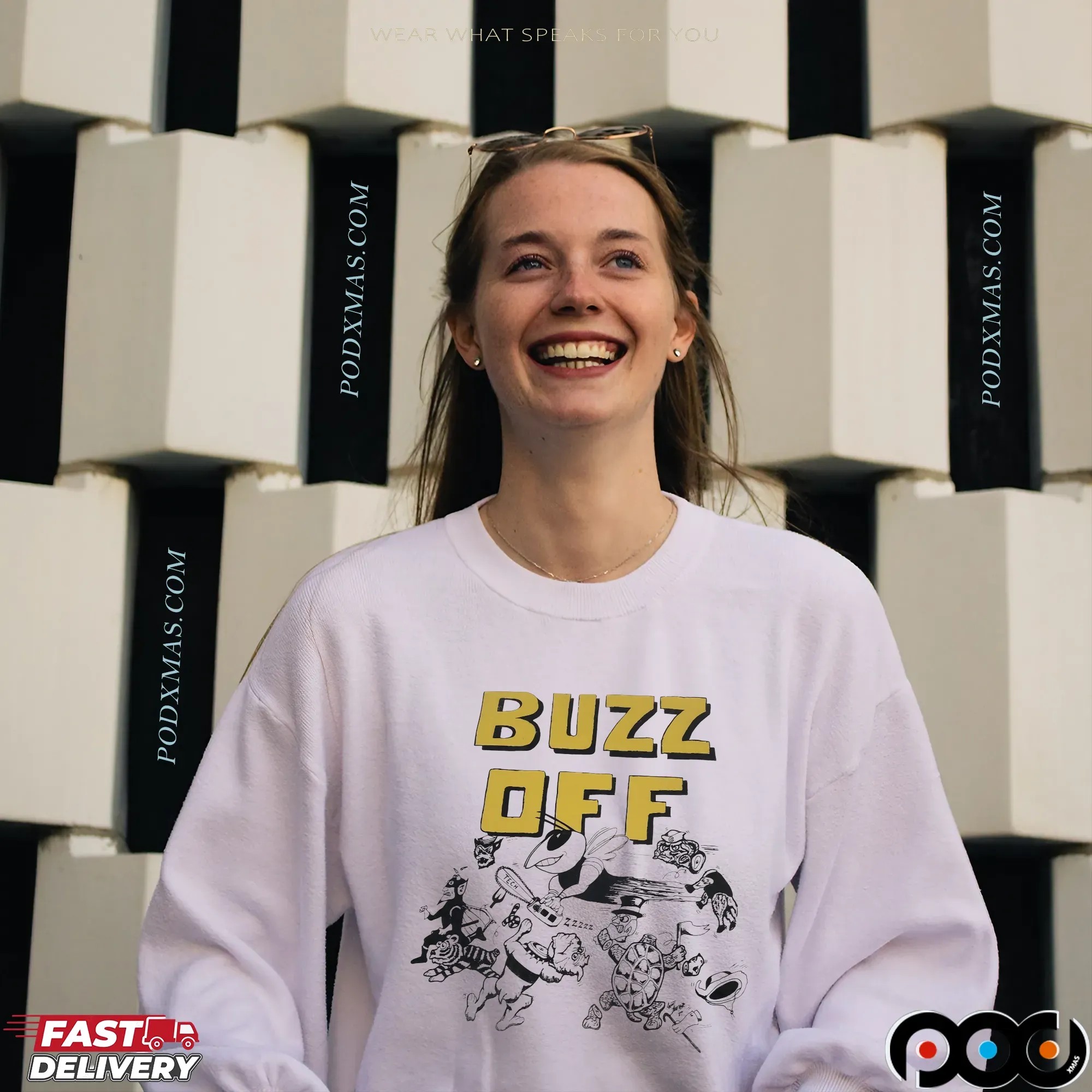 BUZZ OFF Graphic T Shirt