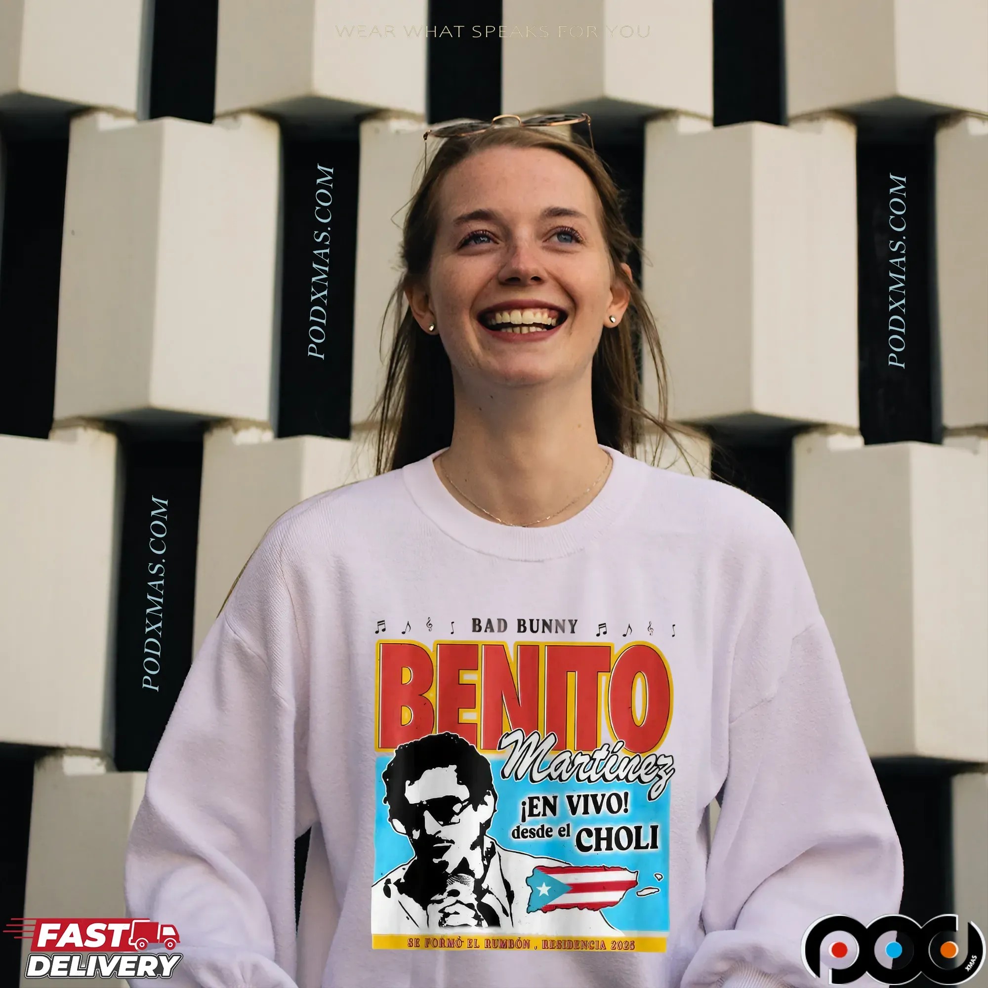 Bad Bunny Benito Martinez En Vivo Desde El Choli T Shirt