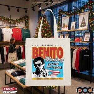 Bad Bunny Benito Martinez En Vivo Desde El Choli T Shirt