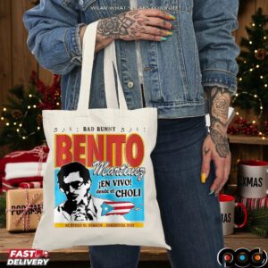 Bad Bunny Benito Martinez En Vivo Desde El Choli T Shirt