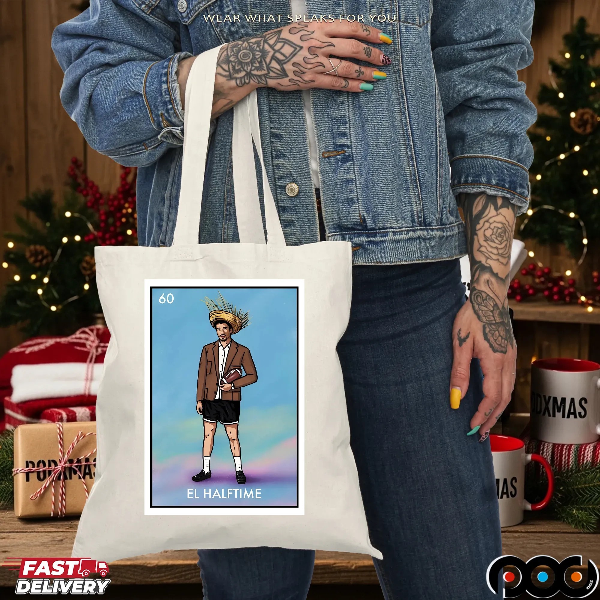 Bad Bunny El Halftime Super Bowl Lix Halftime Show Graphic Portrait T Shirt
