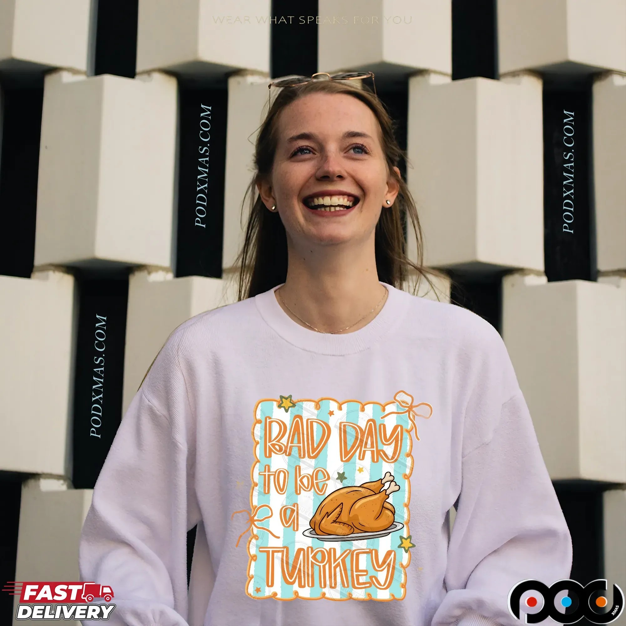 Bad Day To Be A Turkey Thanksgiving Autumn T Shirt