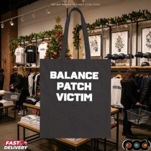 Balance patch victim t shirt