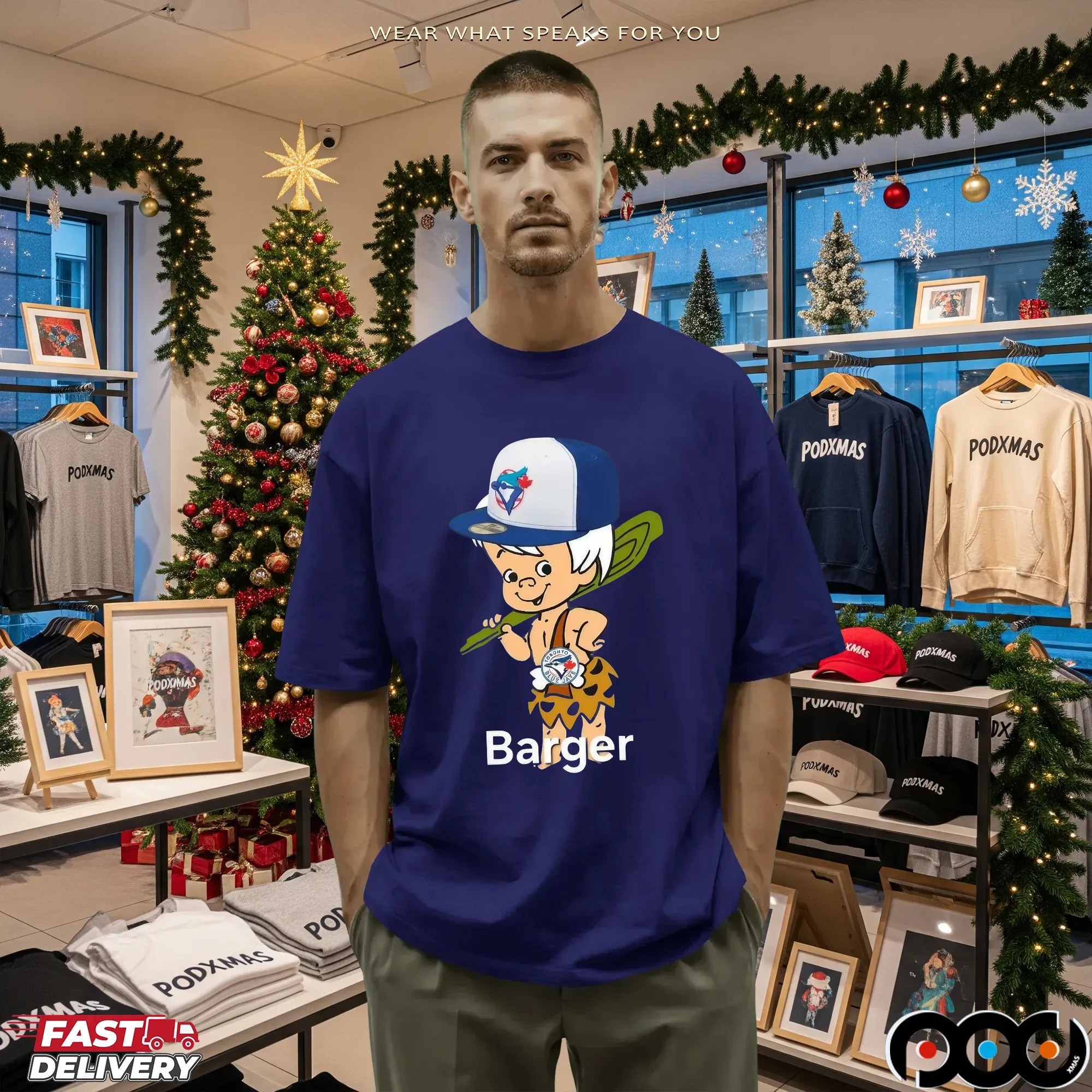 Bam Bam Toronto Slugger Barger T Shirt