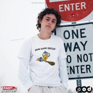 Bamm Bamm Barger The Flintstones Lights Up Lets Go T Shirt