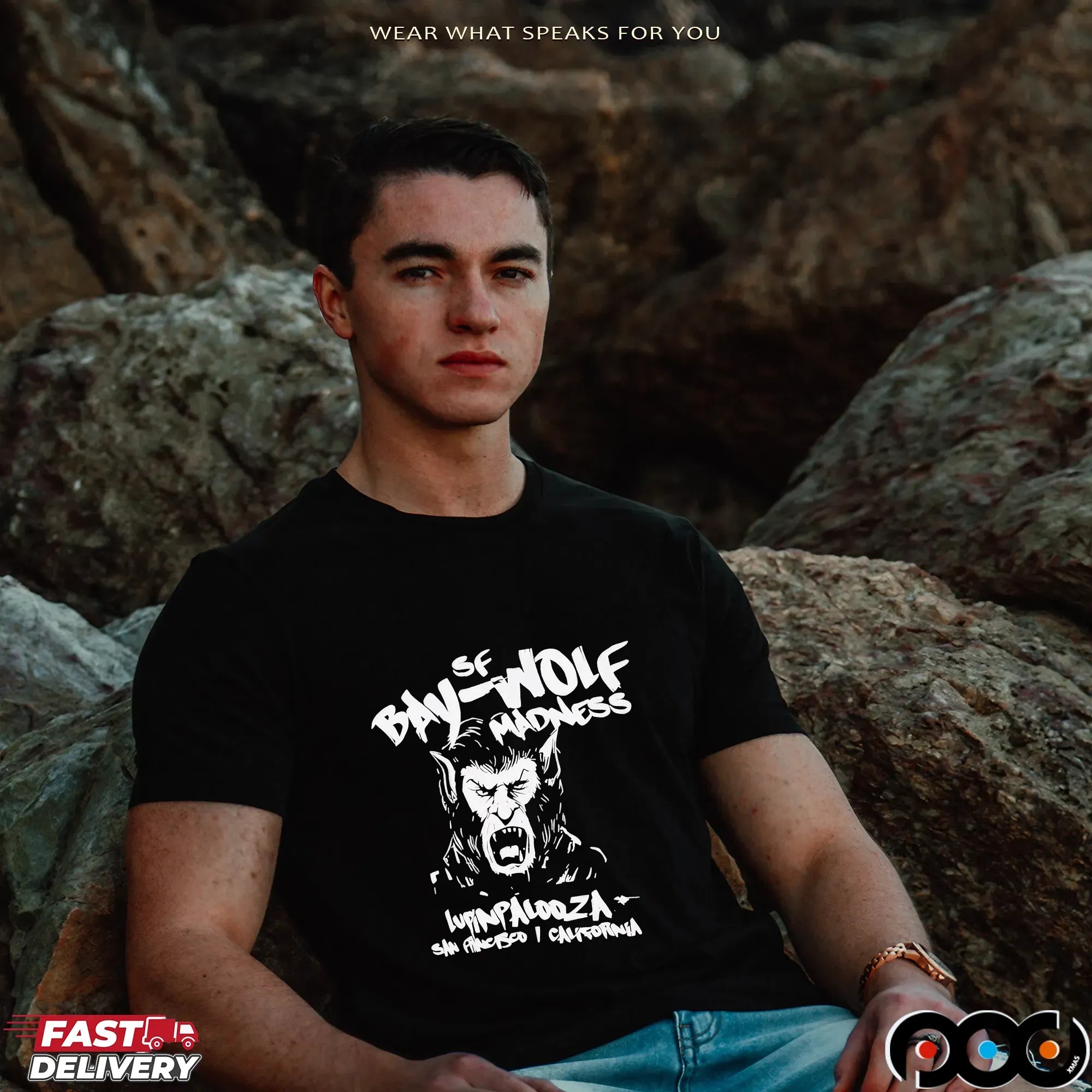 Bay Wolf Madness Lupin Palooza San Francisco California Shirt