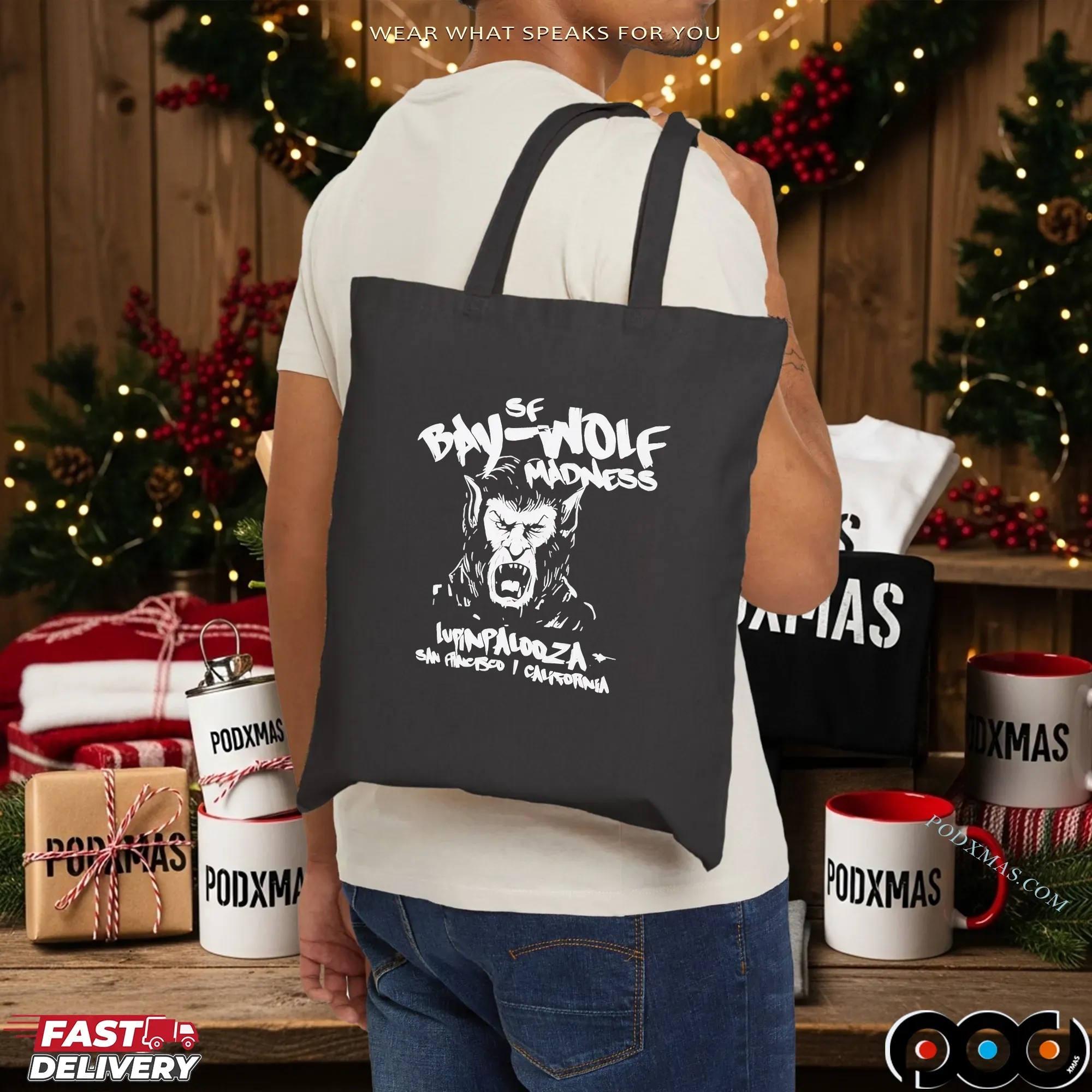 Bay Wolf Madness Lupin Palooza San Francisco California Shirt