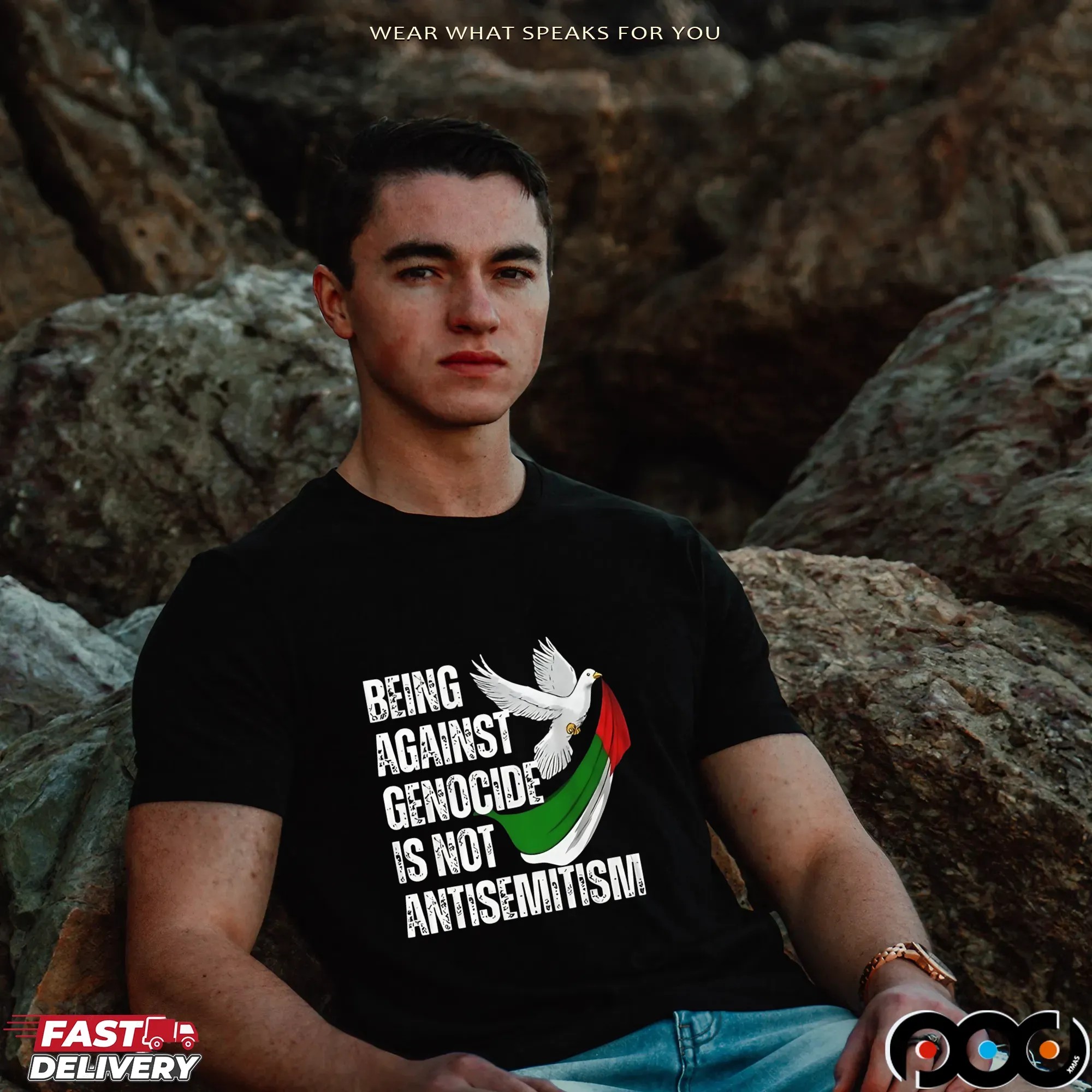 Being Against Genocide Is Not Antisemitism Shirt