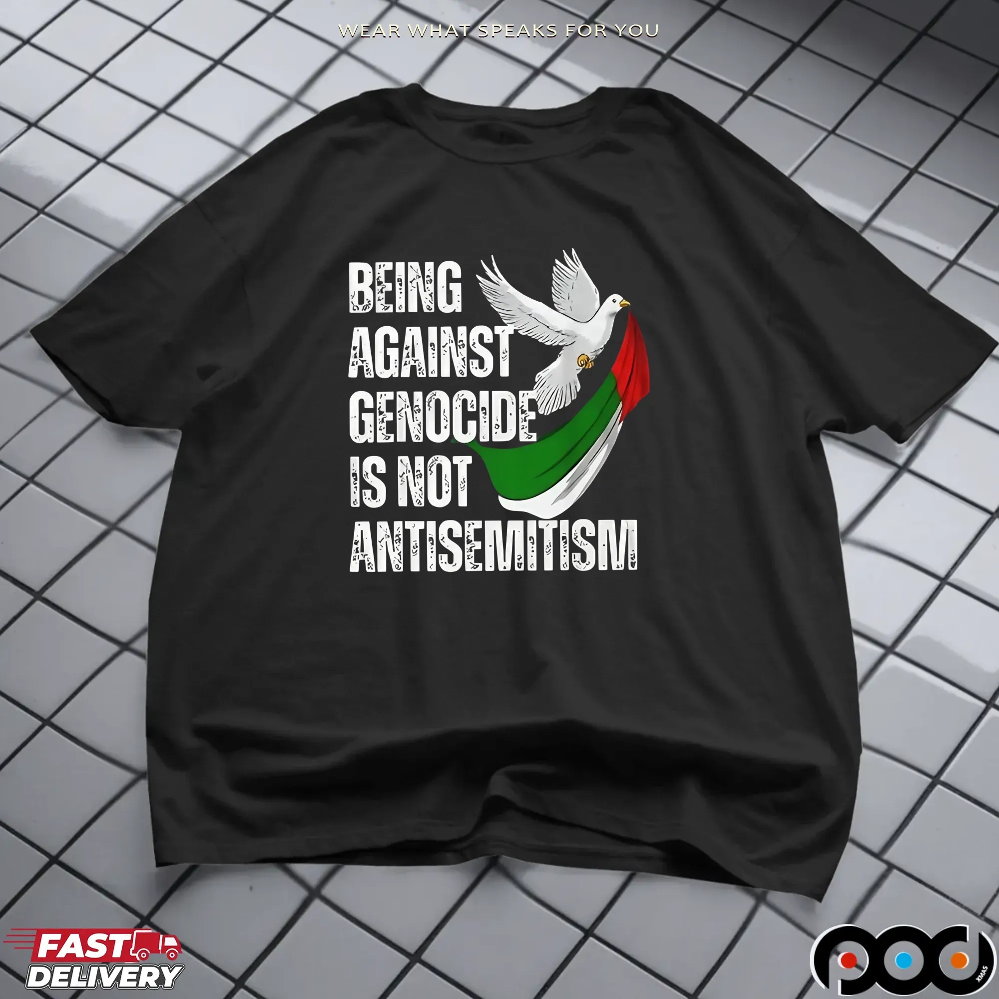 Being Against Genocide Is Not Antisemitism Shirt