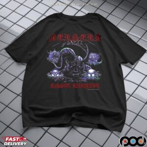 Berserk God Hand Goat Demon Kentaro Miura Dark Fantasy Tribute Graphic T Shirt