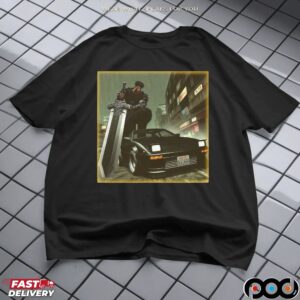 Berserk Guts x JDM Toyota MR2 Cyberpunk T Shirt
