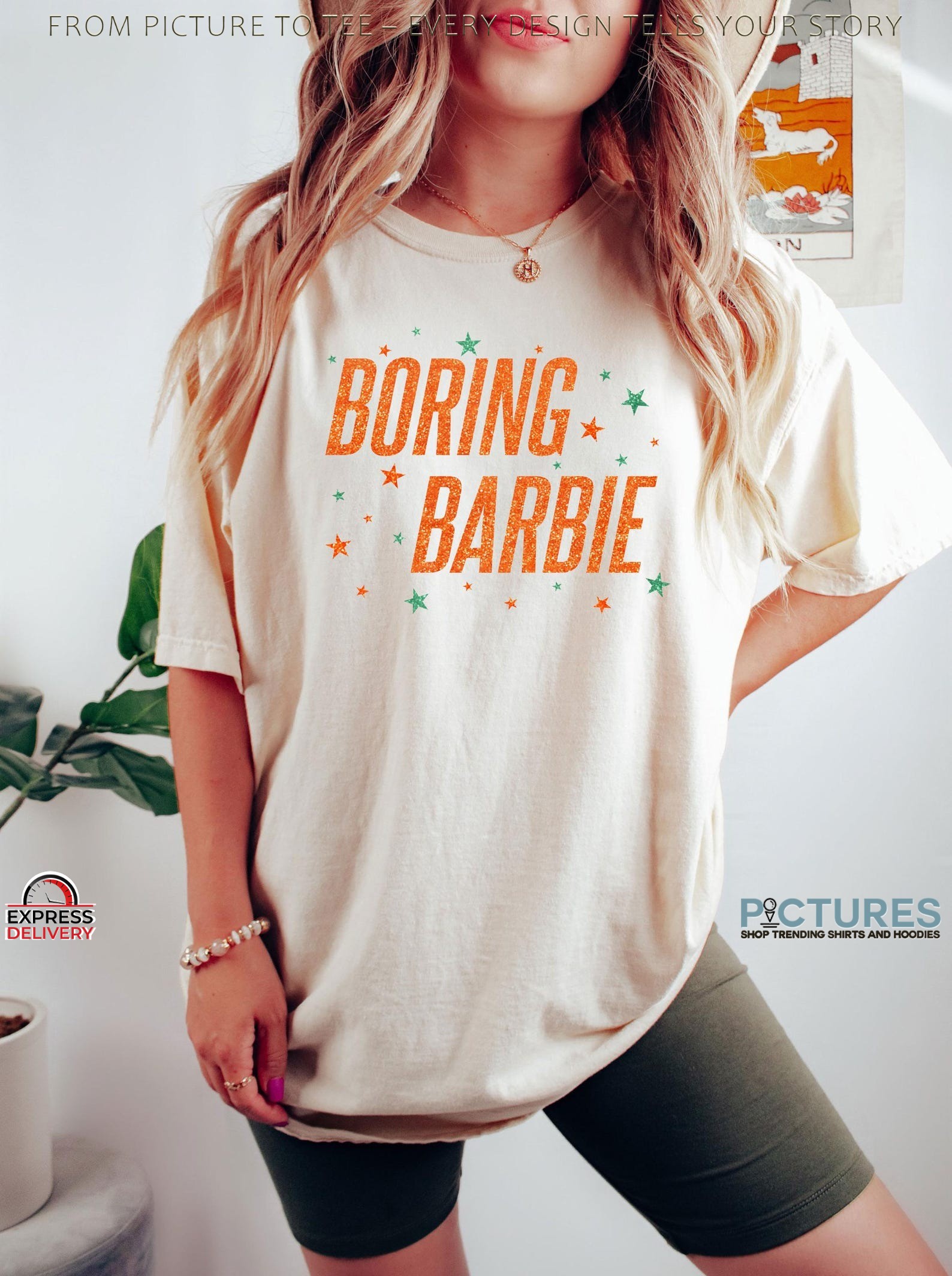Boring Barbie T Shirt Boring Barbie T Shirt