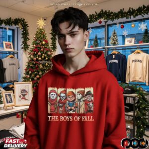 Boys Of Fall Horror Villains Halloween T Shirt