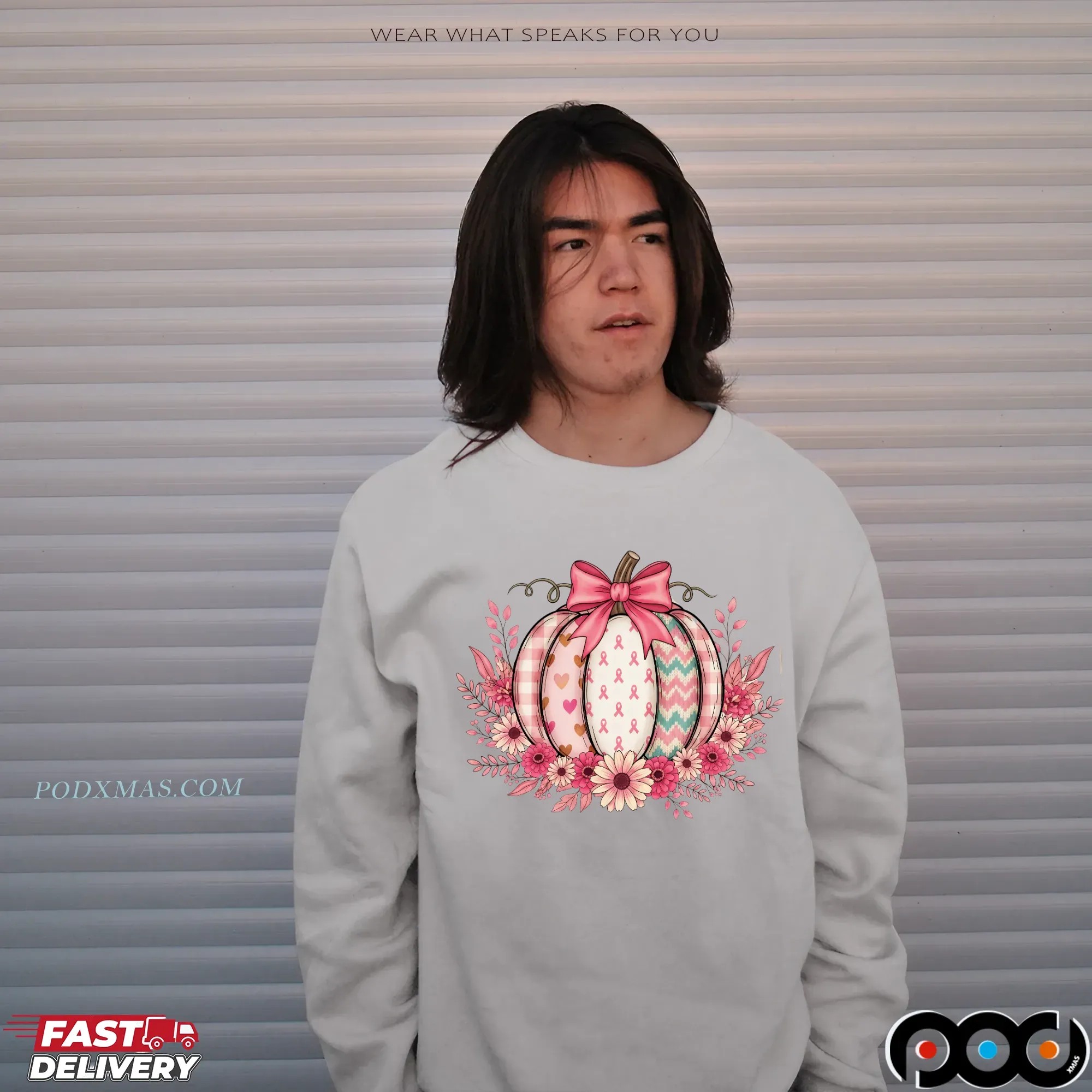 Breast Cancer Awareness Pumpkin Pink Ribbon Fall Sublimation Design T Shirt Breast Cancer Awareness Pumpkin Pink Ribbon Fall Sublimation Design T Shirt