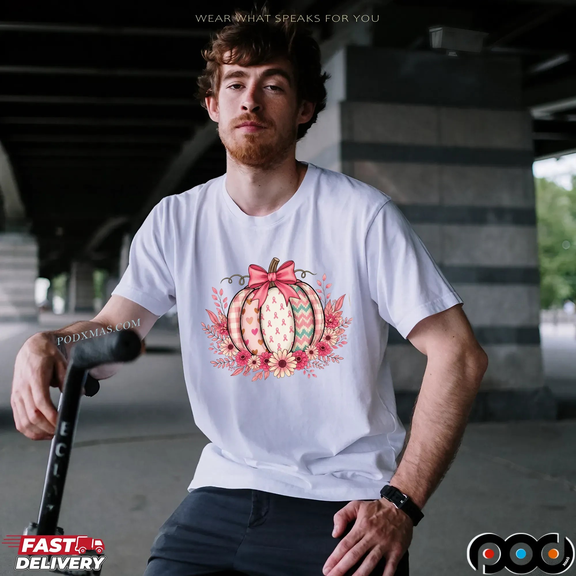 Breast Cancer Awareness Pumpkin Pink Ribbon Fall Sublimation Design T Shirt Breast Cancer Awareness Pumpkin Pink Ribbon Fall Sublimation Design T Shirt