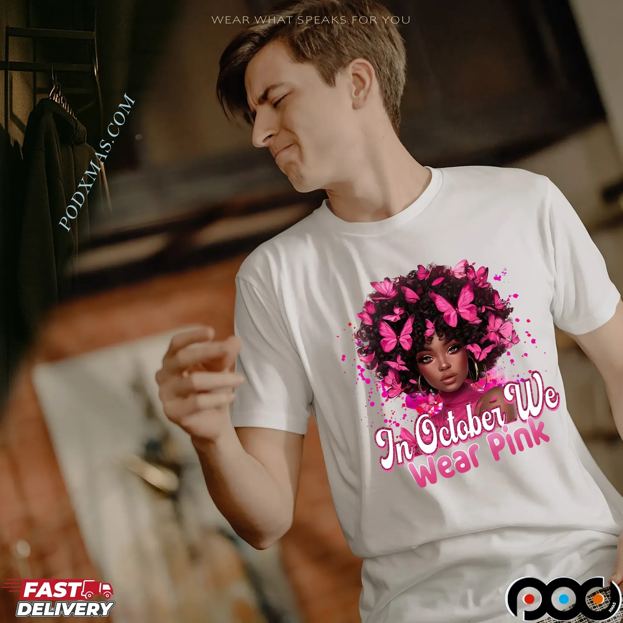 Breast Cancer Awareness Woman, Preppy Breast Cancer Coquette,Pink Ribbon, Pink Patchwork Breast Cancerng, Tackle Cancer,Pink Ghost Shirt