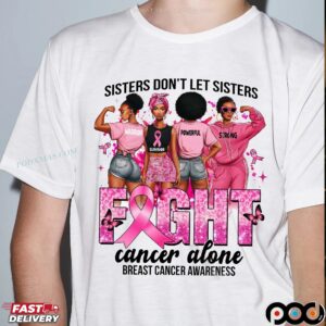 Breast Cancer Sisters Support, Preppy Breast Cancer Coquette, Pink Ribbon, Pink Breast Cancer, Tackle Cancer, Pink Ghost T Shirt